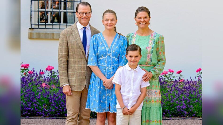 Kronprinzessin Victoria und Prinz Daniel sind seit 15 Jahren verheiratet und haben zwei Kinder.