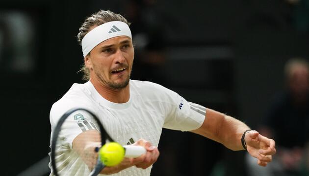 Alexander Zverev ist in Wimbledon gefordert.