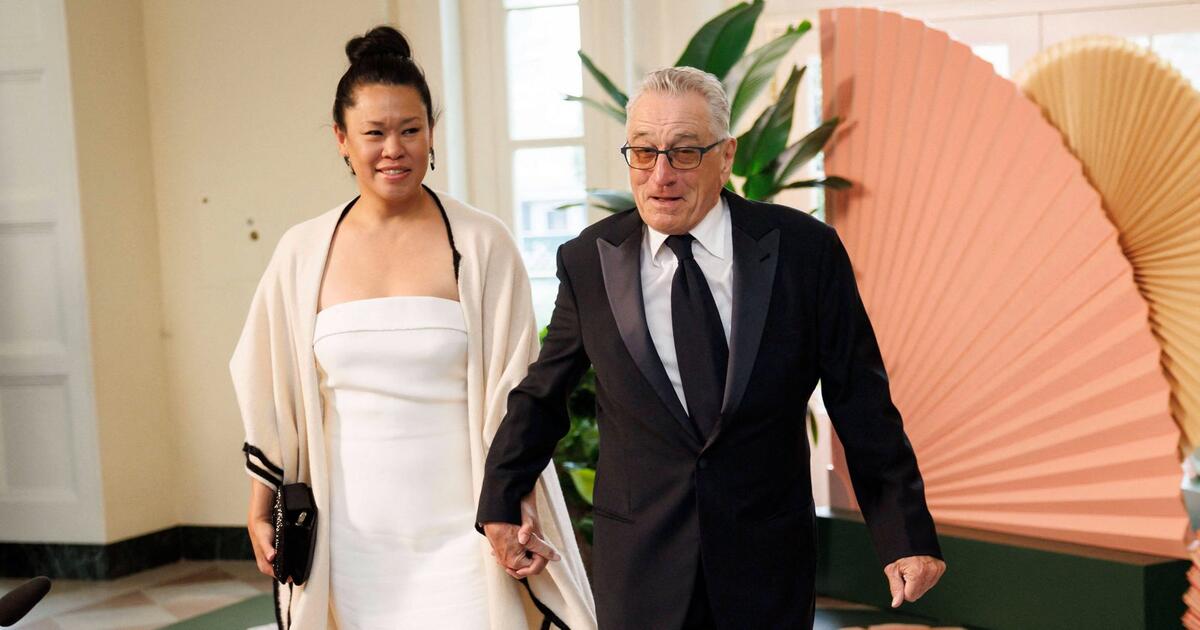 State Banquet of Stars and Celebrities: Robert De Niro beams with his ...