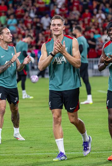 Florian Wirtz und Jeremie Frimpong