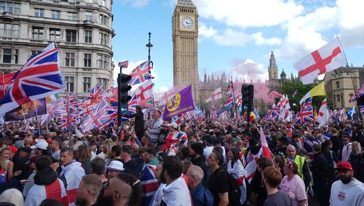 Rechte Demo "Unite the Kingdom"