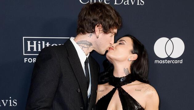 Jordan Lutes und Demi Lovato im vergangenen Januar.