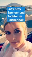 Lady Kitty Spencer und Tochter im Partnerlook