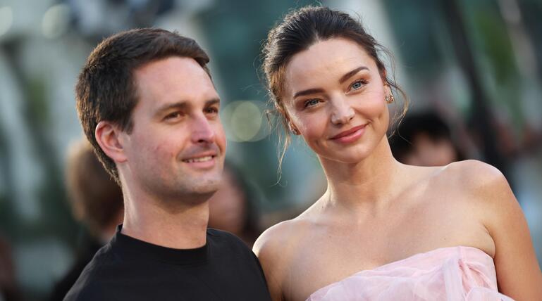 Evan Spiegel und Ehefrau Miranda Kerr