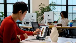 Macbook Pro mit Touchscreen-Display