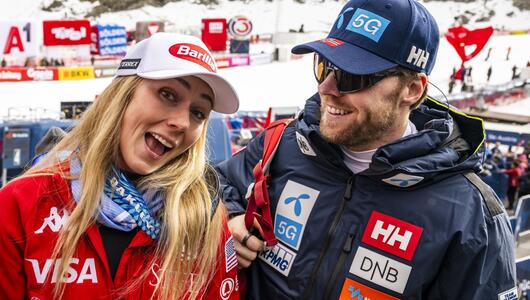 Sie sind das Traumpaar der Ski-Szene: Mikaela Shiffrin und Aleksander Aamodt Kilde
