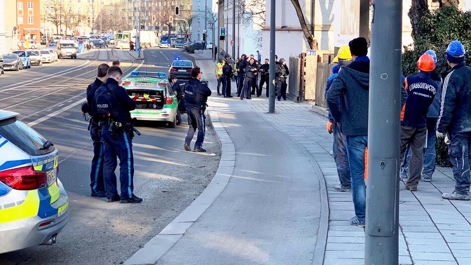 Zwei Tote bei Schüssen auf Baustelle in München