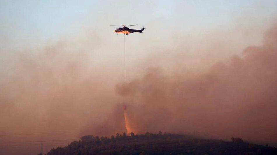 Waldbrand in Frankreich