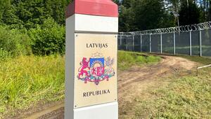 Lettlands Grenze zu Russland