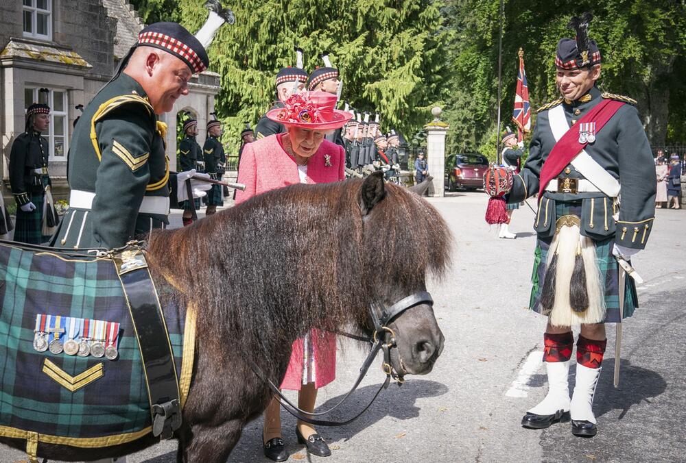 Britische Königin Elizabeth II. in Schottland