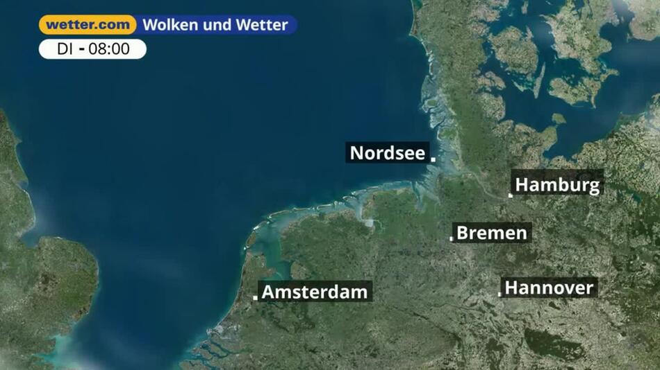 "Nordsee: Dein Wetter für Deine Region!"