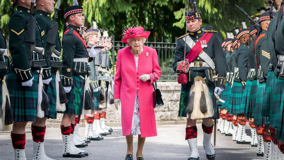 Britische Königin Elizabeth II. in Schottland