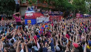 Jubel nach Barças Meistertitel