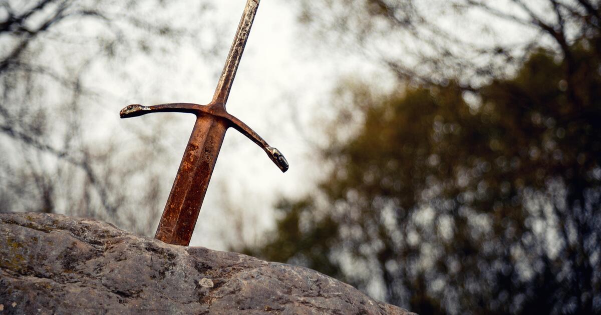 The story of the legend of King Arthur: did the legendary sword ...