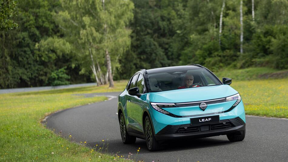 Frontansicht Nissan Leaf