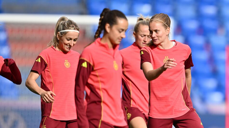 Frauenfußball-EM - Abschlusstraining Deutschland