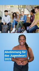 Abstimmung für das Jugendwort 2025