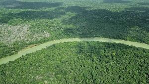 Überflug über das Amazonasgebiet