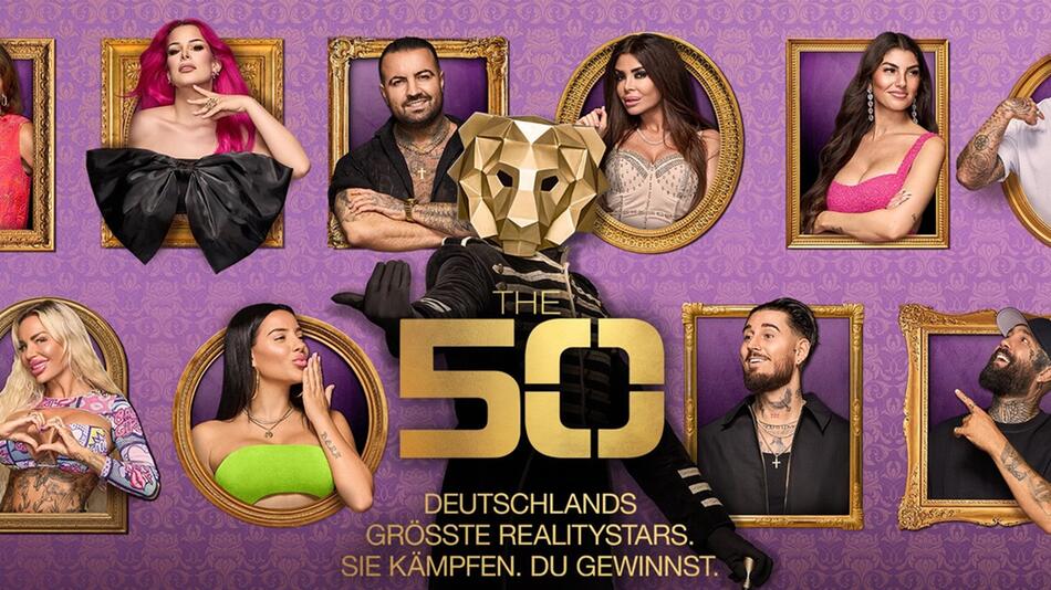 Ein Teil der 50 Realitystars, die ab März bei Prime Video antreten.