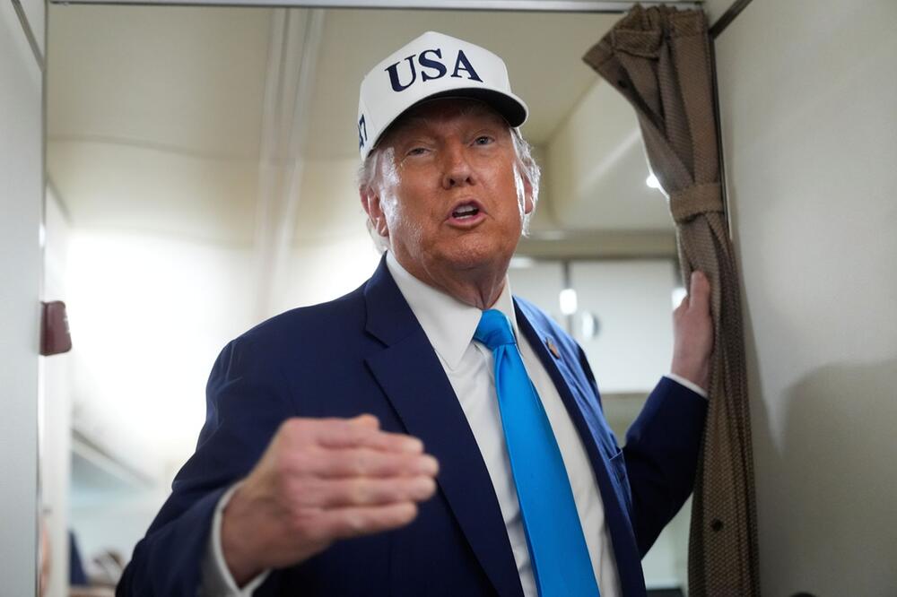 US-Präsident Donald Trump unterwegs