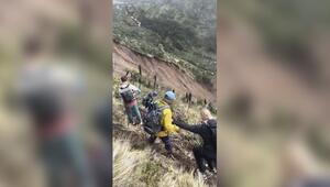 Touristen in Peru gerettet: Erdrutsch blockiert Weg nach Machu Picchu