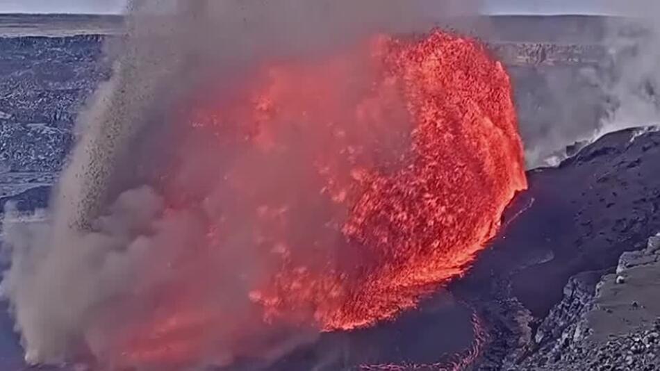 Hawaii: Vulkan Kilauea erneut ausgebrochen