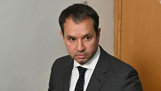 Thomas Schmid vor Verhandlungsbginn