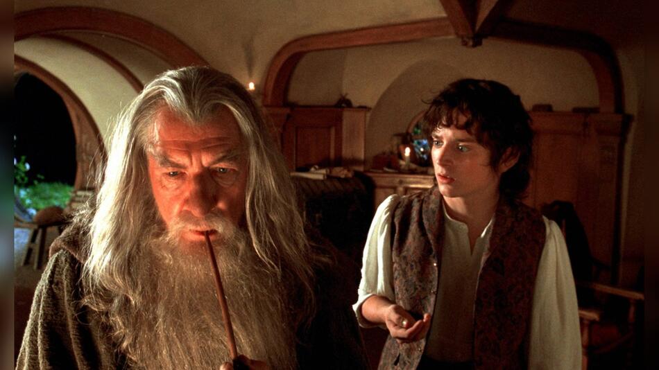 Wiedervereint auf der Leinwand? Ian McKellen (l.) und Elijah Wood in "Herr der Ringe: Die ...