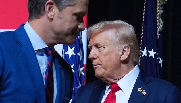 US-Präsident Donald Trump und Pentagon-Chef Pete Hegseth