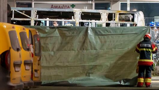 Linienbus ausgebrannt - Tote und Verletzte in der Schweiz