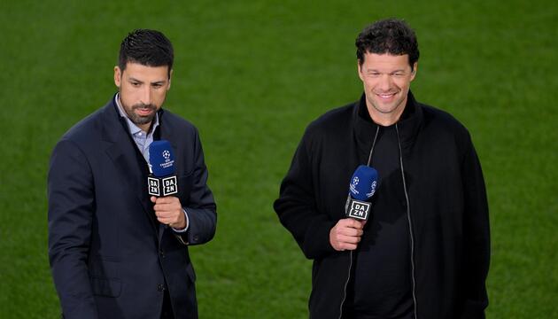 Sami Khedira und Michael Ballack