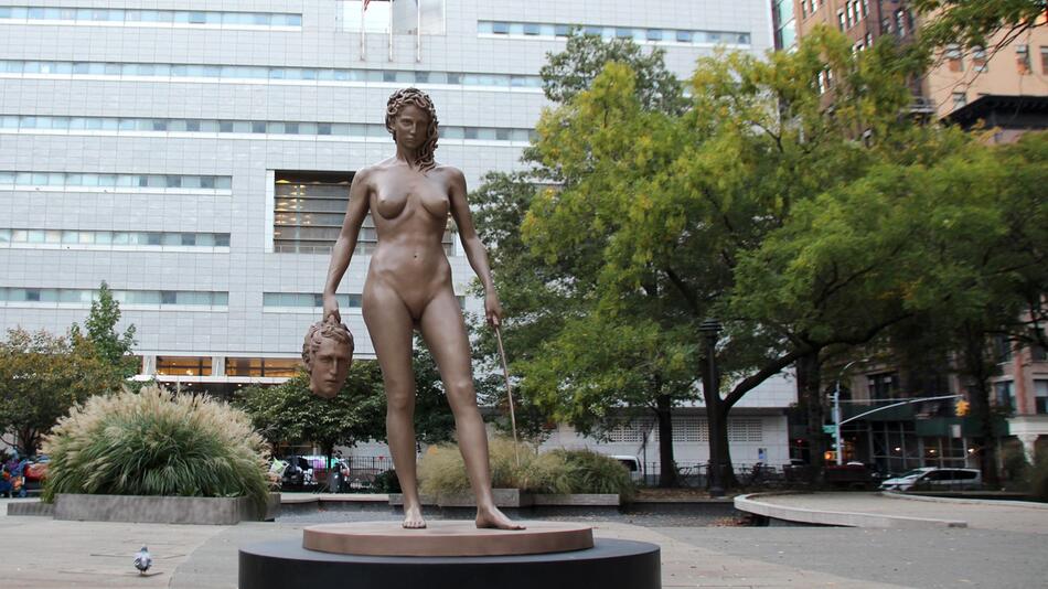 Zwei neue Frauen-Statuen sorgen in New York für Wirbel