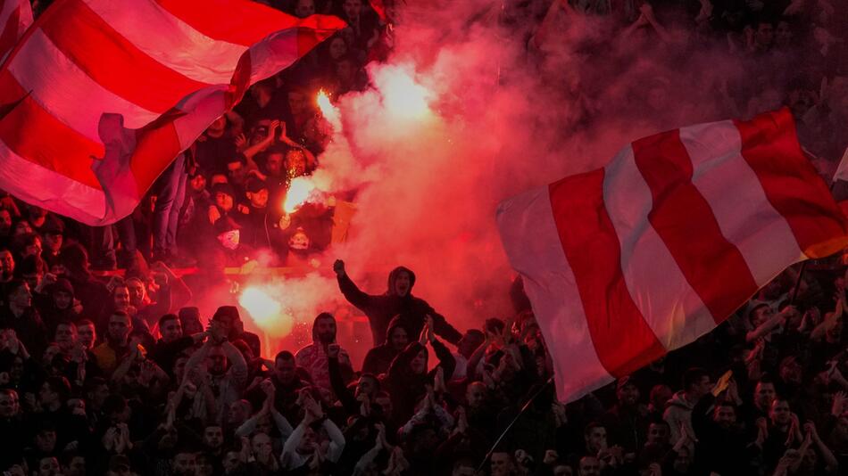 Fans von Roter Stern Belgrad