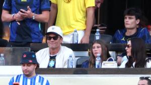 Tom Brady und Tochter Vivian im MetLife Stadium in New Jersey.