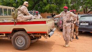 Nigrische Nationalgardisten in der Hauptstadt Niamey