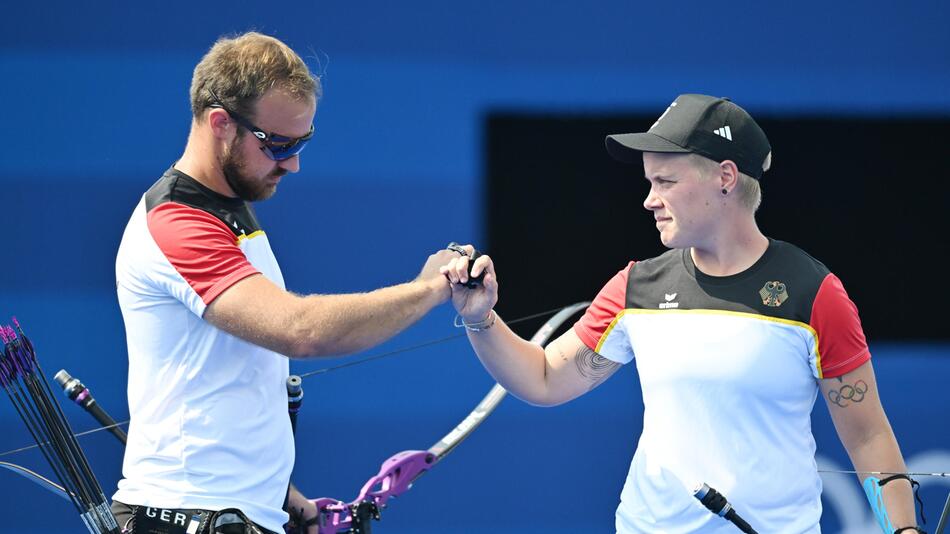 Florian Unruh und Michelle Kroppen