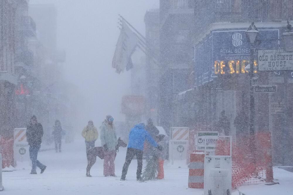 Schnee in Florida - Kältetote in Texas