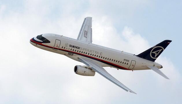 Der russische Suchoi Superjet 100