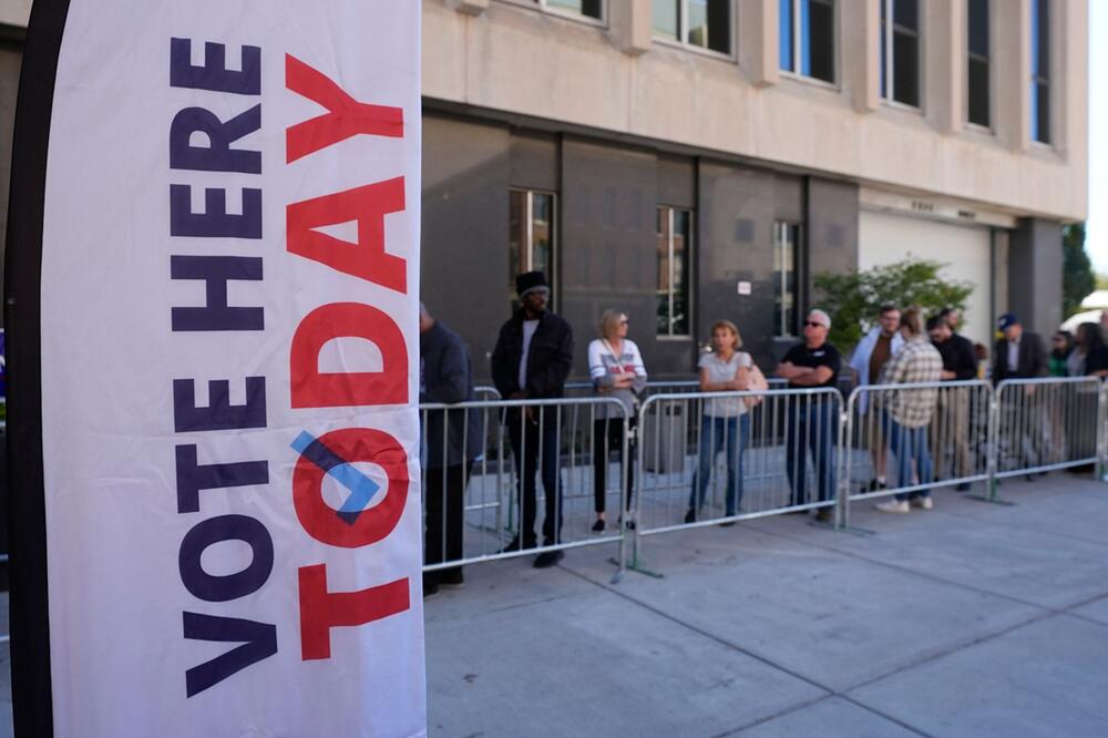 Wahlkampf in den USA - Vorgezogene Stimmabgabe in Indiana