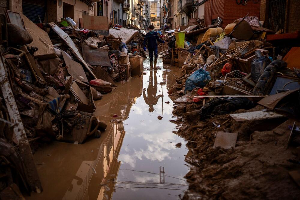 Nach den Überschwemmungen in Spanien