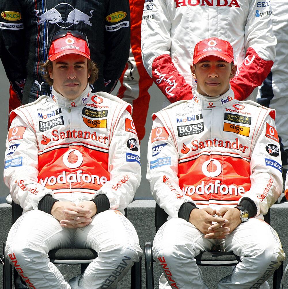 Lewis Hamilton und Fernando Alonso