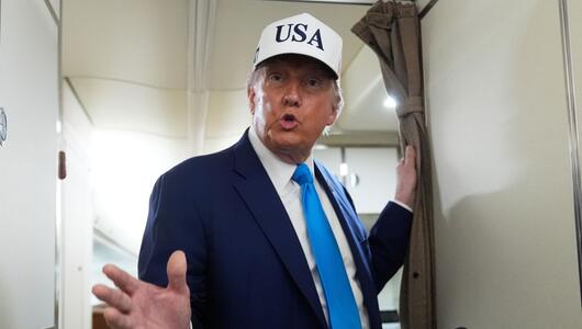 US-Präsident Donald Trump unterwegs