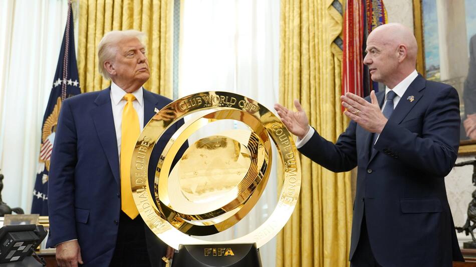 Donald Trump und Gianni Infantino