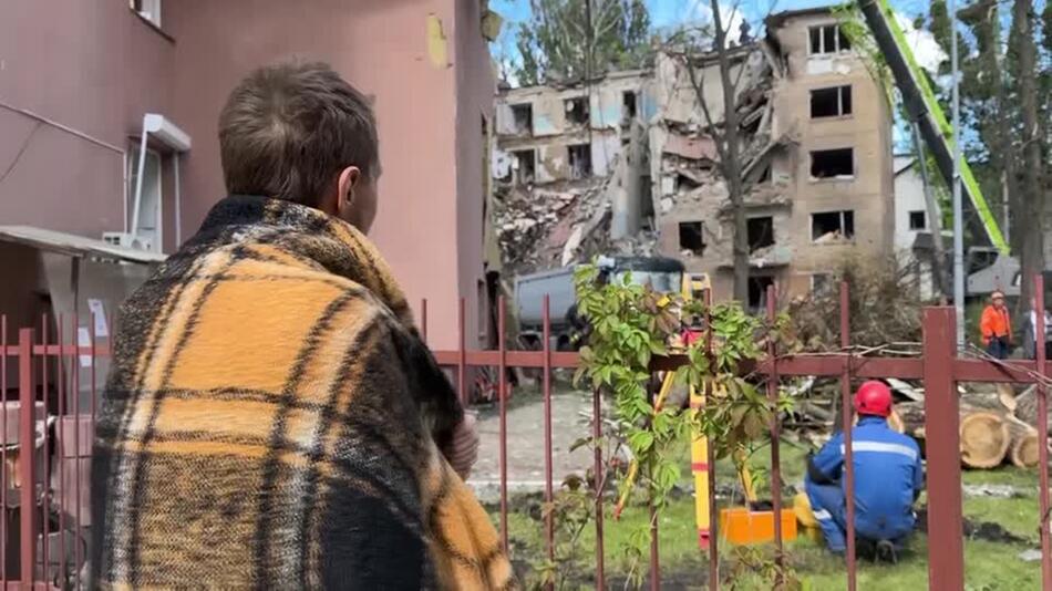 "Die totale Hölle" - Tote bei russischen Luftangriffen auf Region Kiew