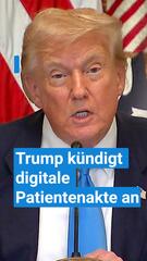 Trump kündigt digitale Patientenakte an – Google, Amazon und Apple an der Entwicklung beteiligt