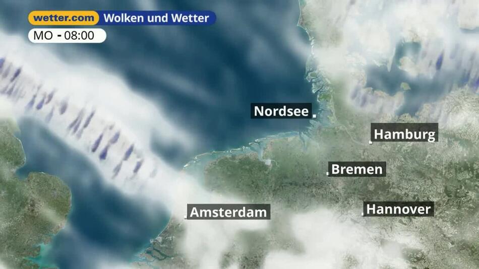 "Nordsee: Dein Wetter für Deine Region!"