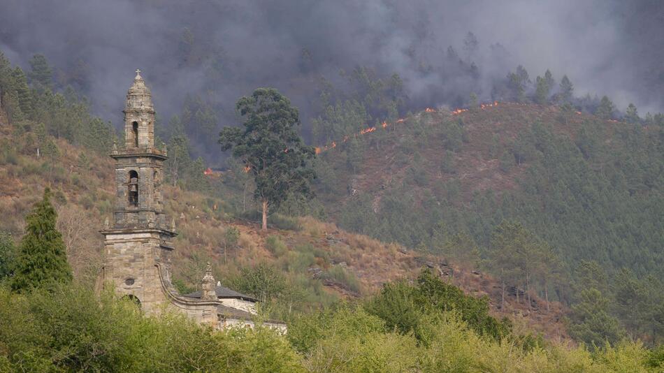 Waldbrände in Spanien