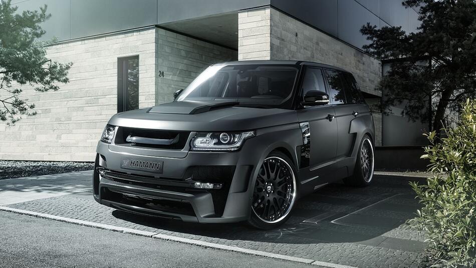 Aufgebrezelter Range Rover: Hamann Mystère mit bulligem Bodykit