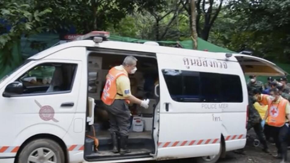 Höhlendrama Thailand - Rettungsaktion