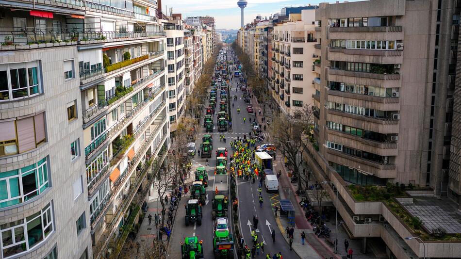 Bauernproteste - Spanien